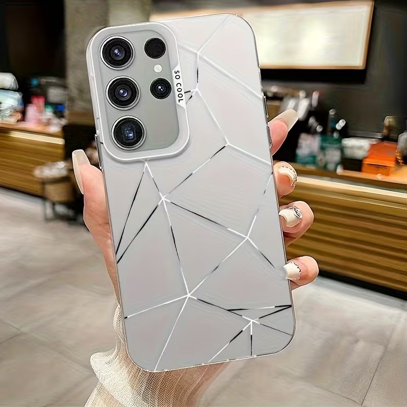Gradient Color Case - Funda de teléfono plateada con degradado