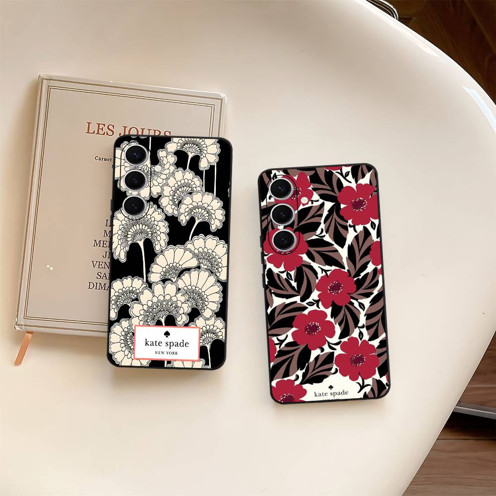 Phone Cases Kate Spade - Funda de teléfono K-Kate s-spade Flower
