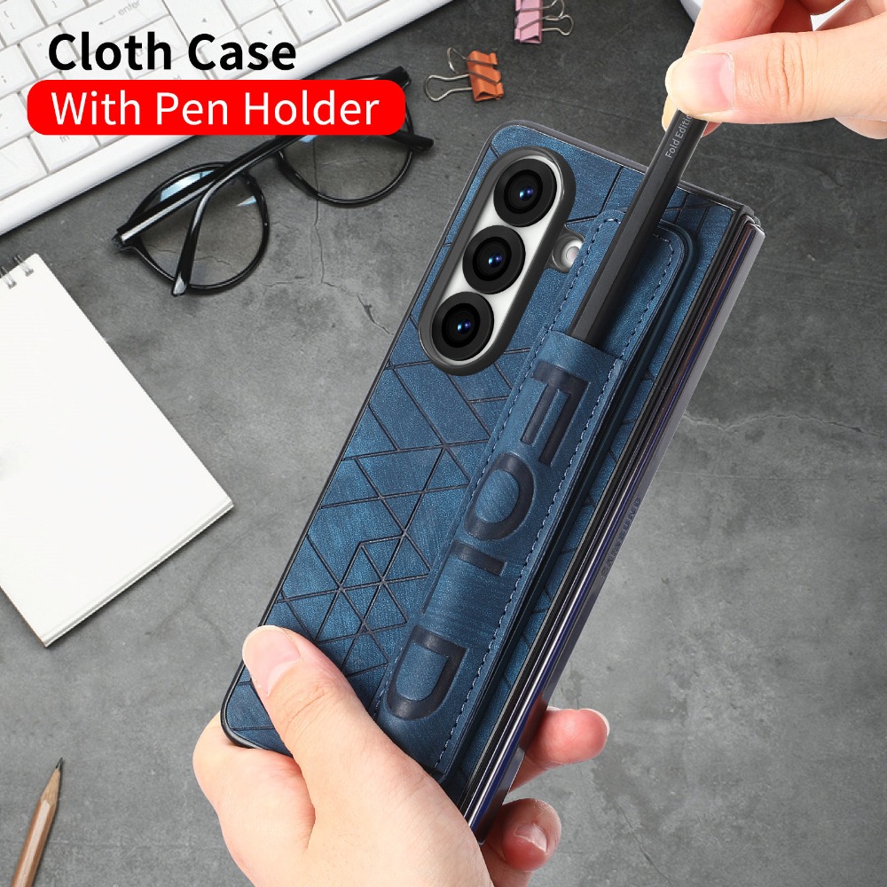 Phone Cases With Wallet On Back - Funda de cuero ZFold8 Ultra con