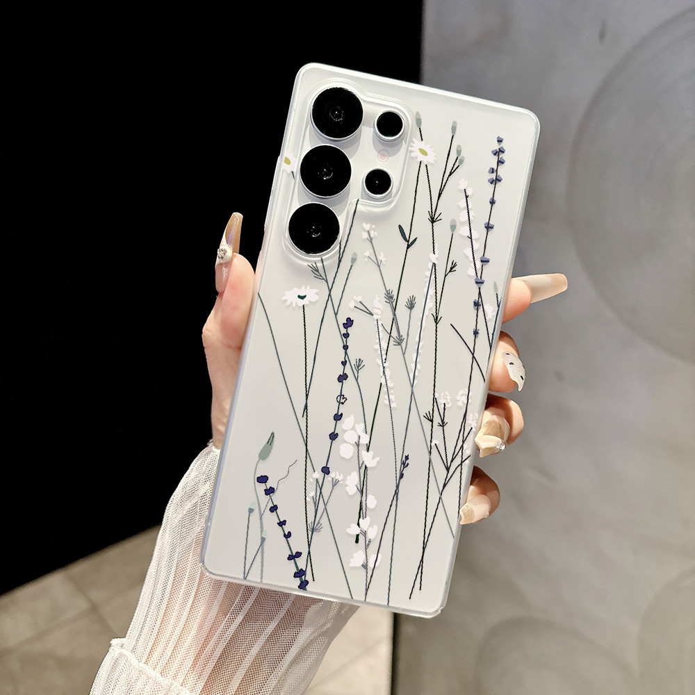 Phone Cases Wildflower - Funda Mate para Teléfono Samsung Galaxy