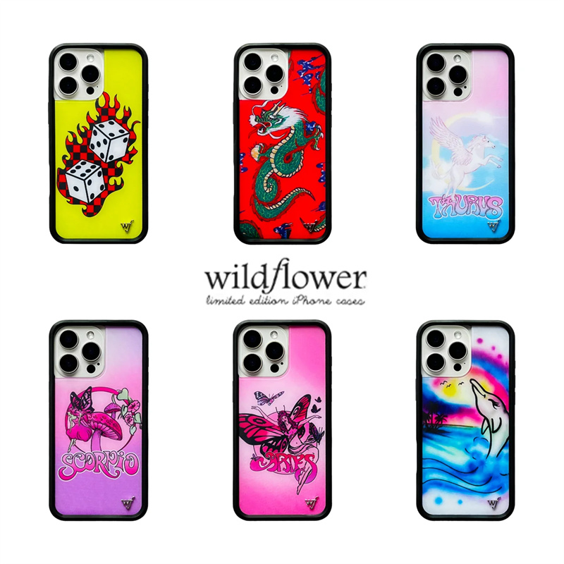 Phone Cases Wildflower - Fundas 3D con Diseño de Flores