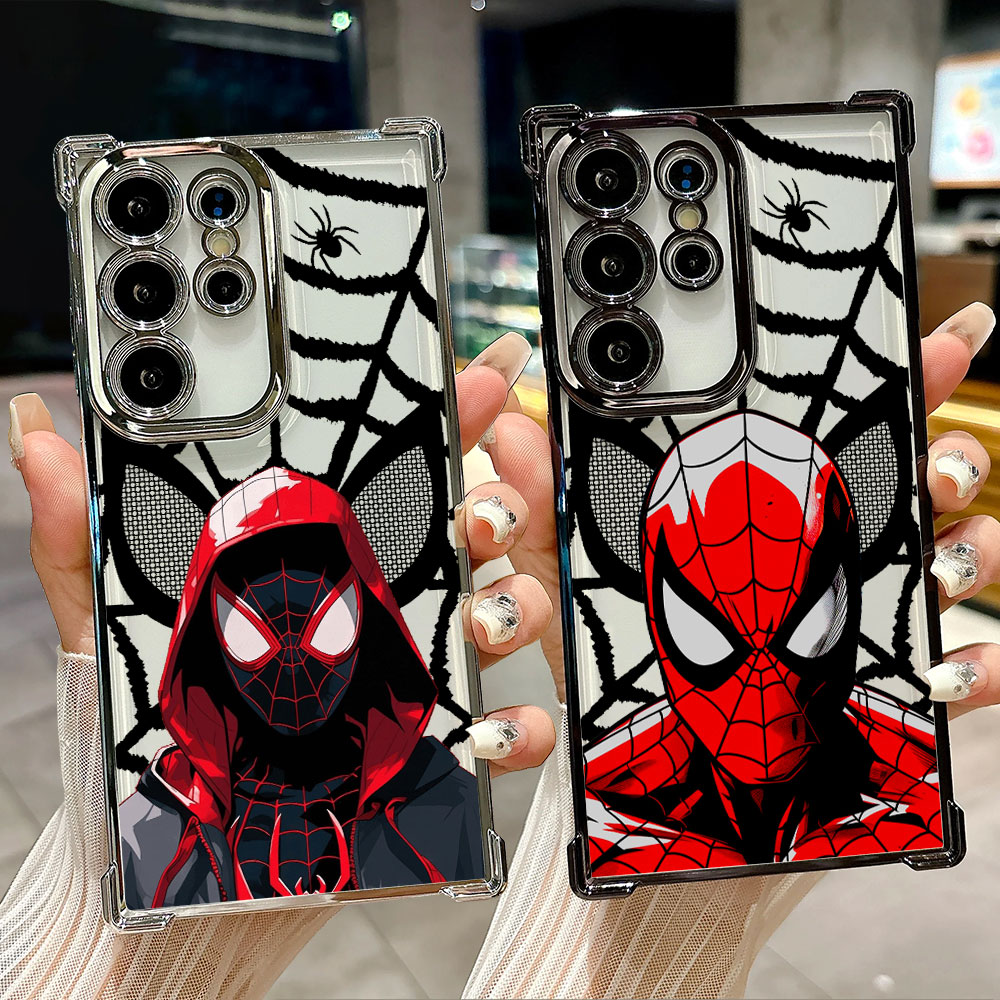 Phone Cases Galaxy S25 - Funda Spiderman Miles Morales Heroes para