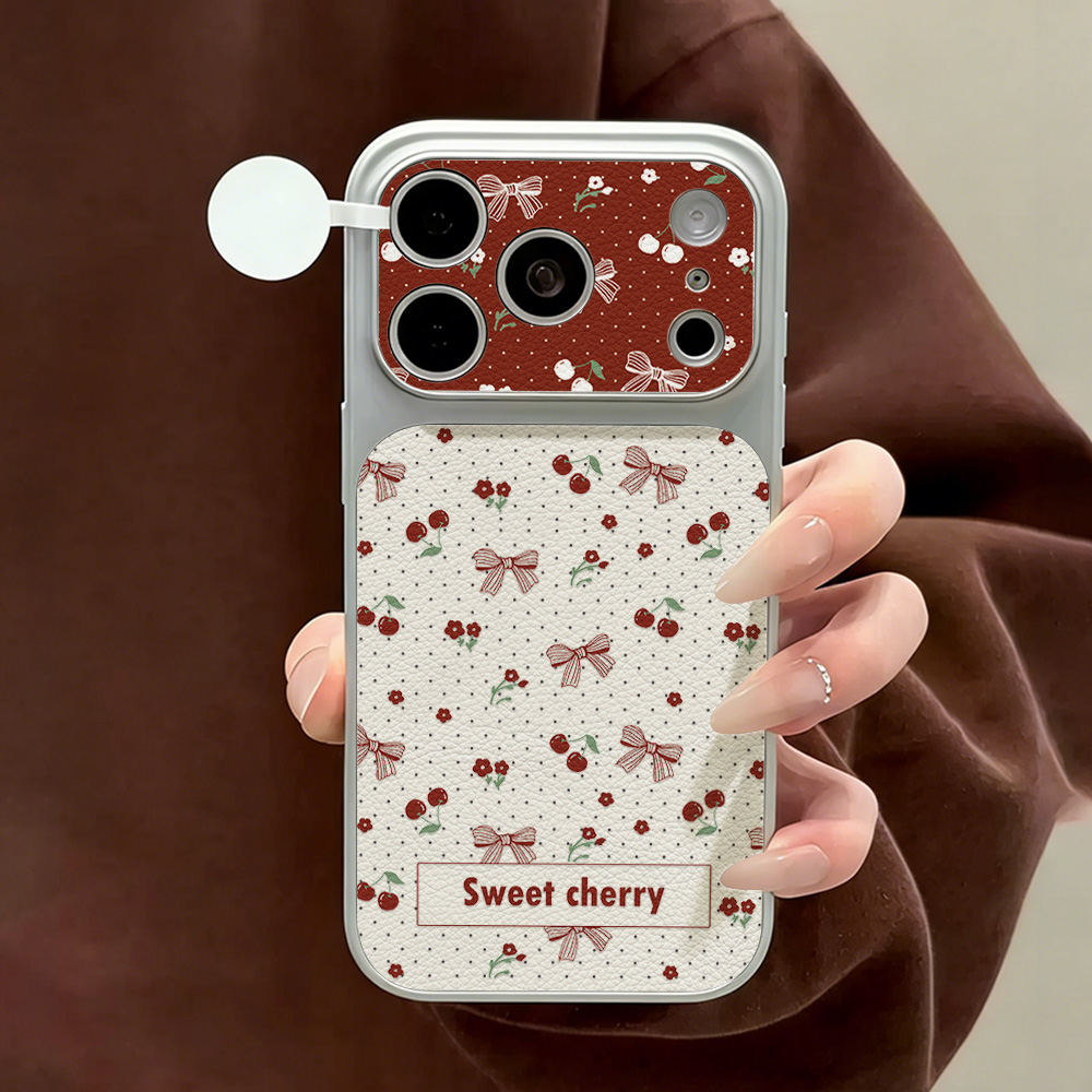 Phone Cases Quality - Funda de Cuero con Lazo de