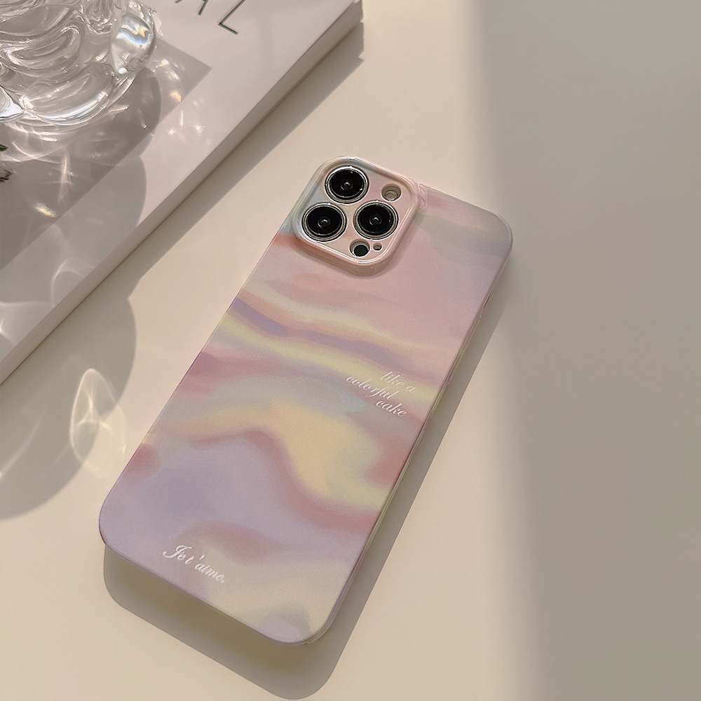 Gradient Color Case - Funda de Teléfono de Lujo con