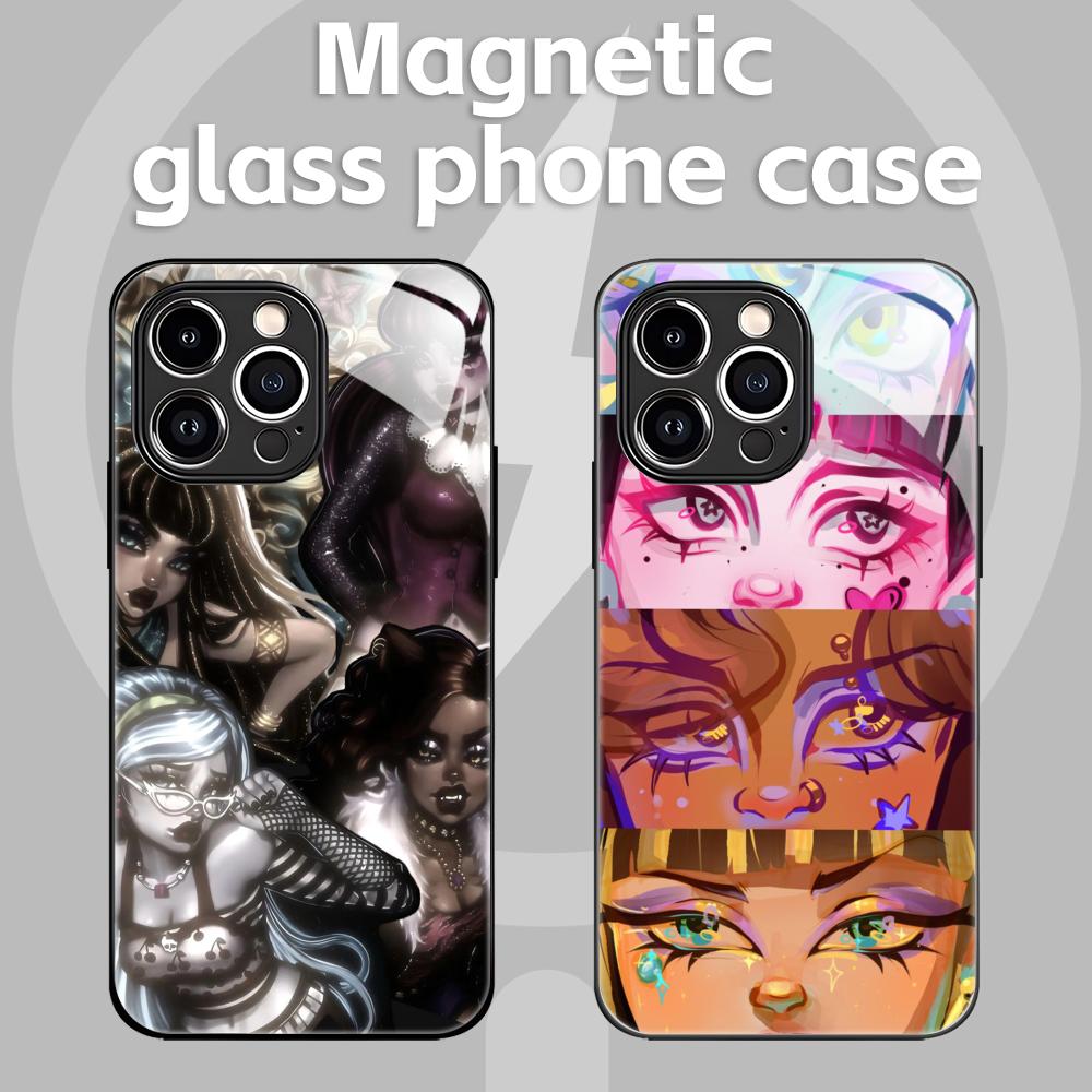 Phone Cases H&M - Funda Magnética de Vidrio para Teléfono