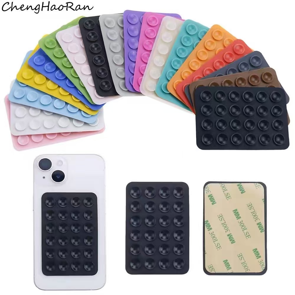 Phone Cases Case - Soporte multifuncional de silicona con ventosa