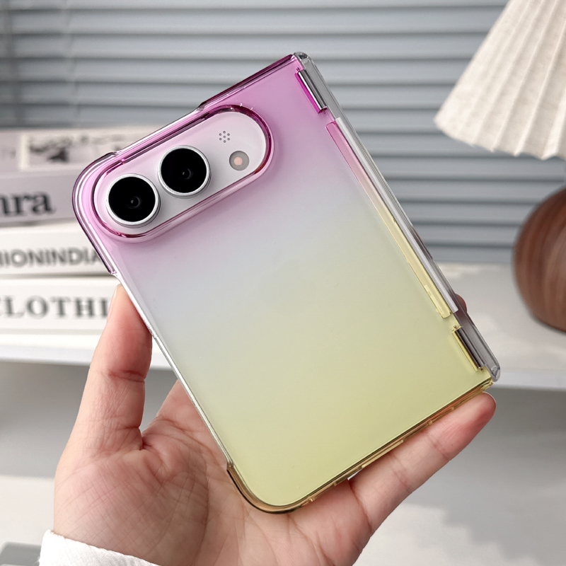 Gradient Color Case - Funda Transparente con Degradado de Color,