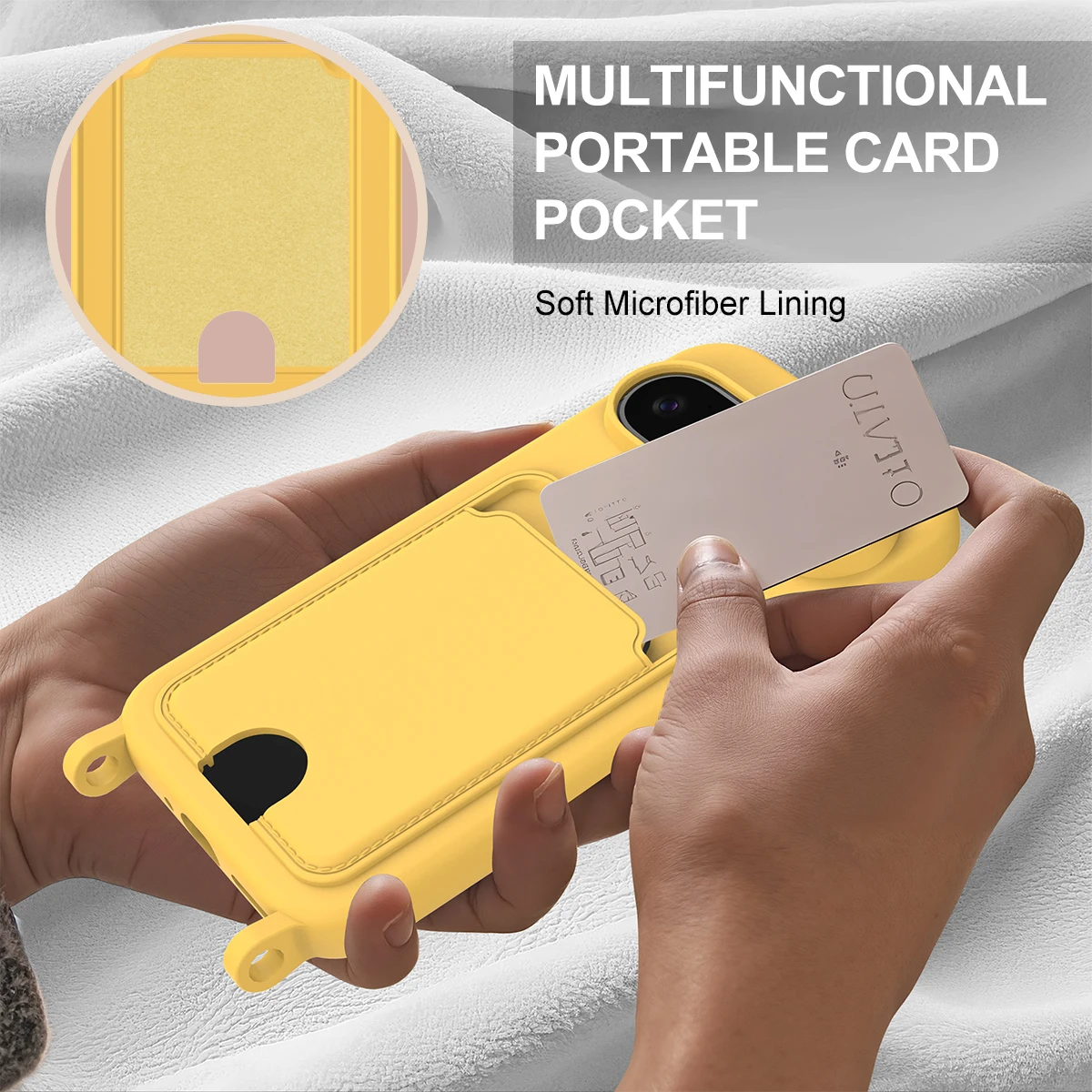 Funda de teléfono de silicona  - Phone Cases That Hold Cards reseña y precio