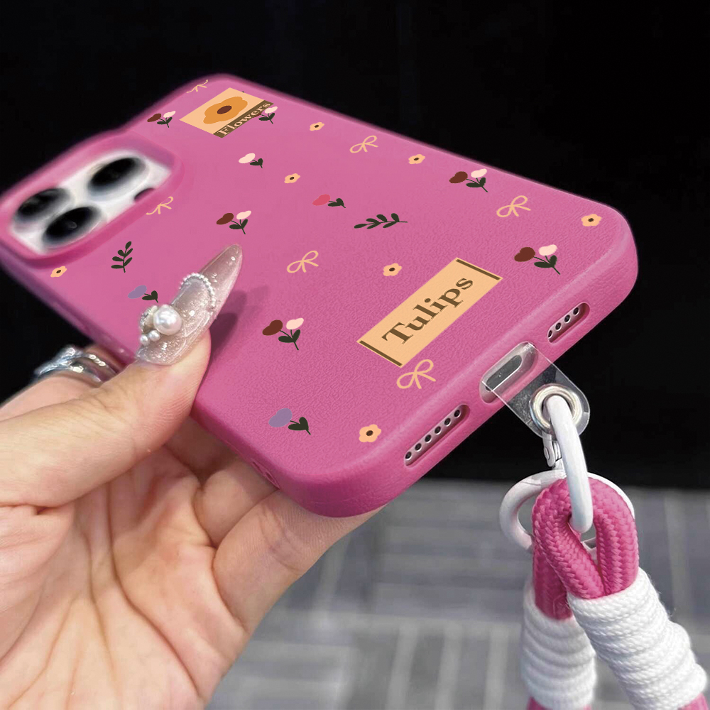 Funda de silicona mate con cor - Phone Cases With Straps reseña y precio