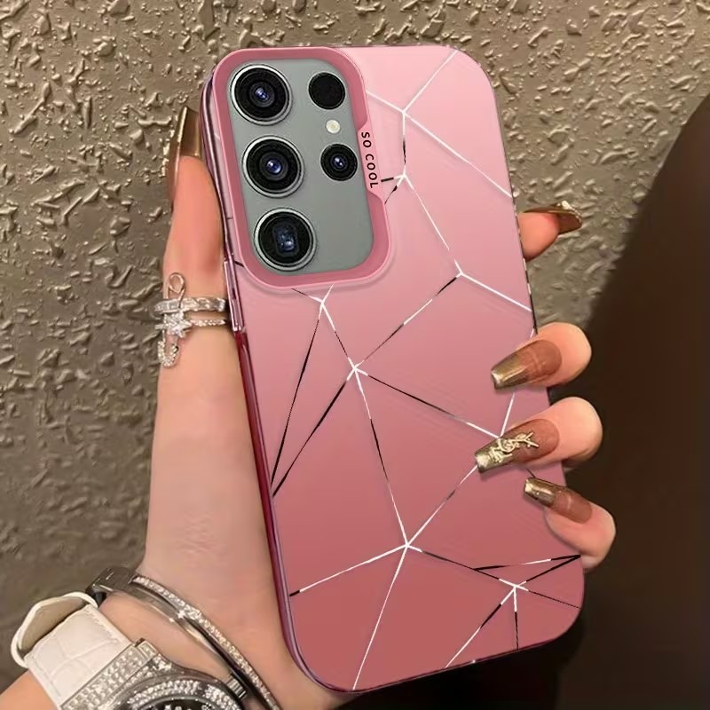 Funda de teléfono plateada con - Gradient Color Case reseña y precio