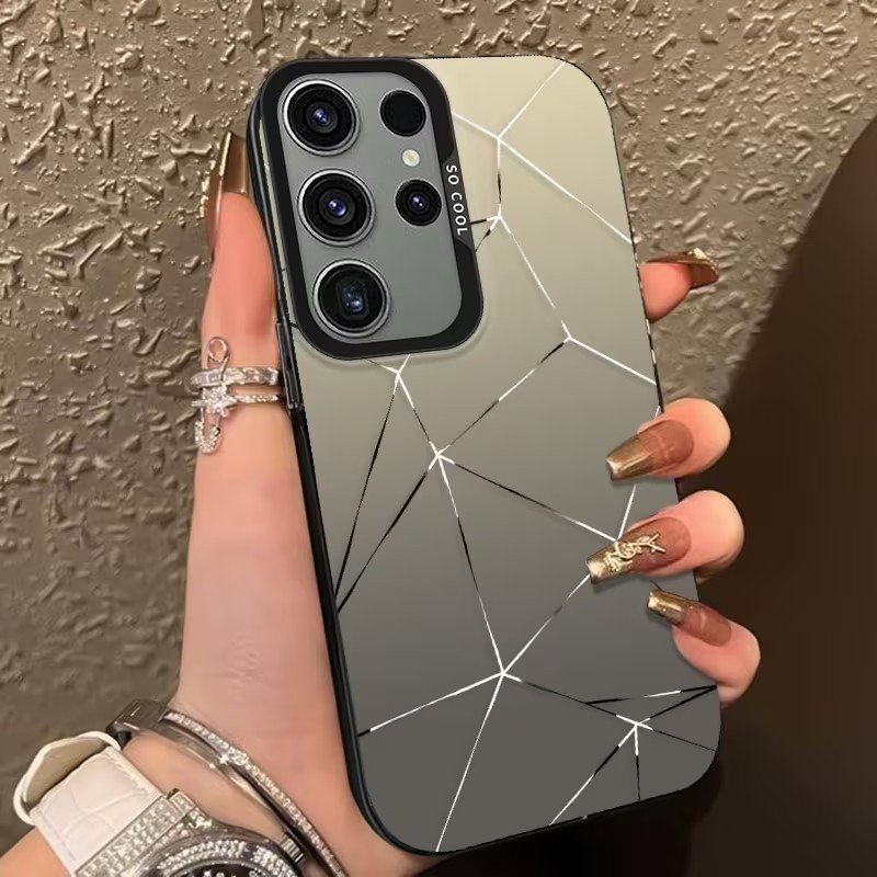 Funda de teléfono plateada con - Gradient Color Case reseña y precio
