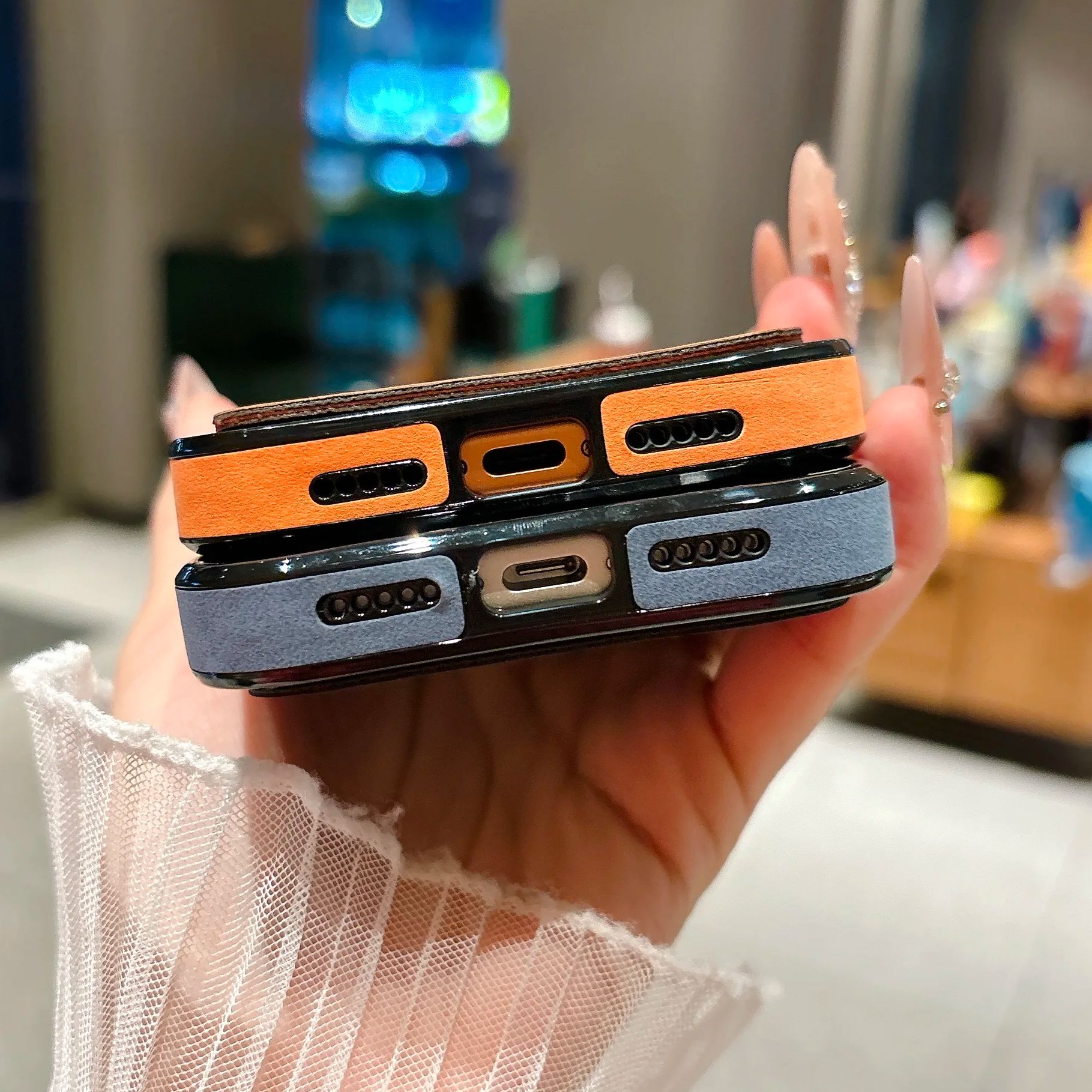 Funda de teléfono de piel de a - Phone Cases That Hold Cards reseña y precio
