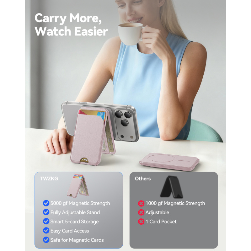 Cartera con Soporte Magnético  - Phone Cases That Hold Cards reseña y precio