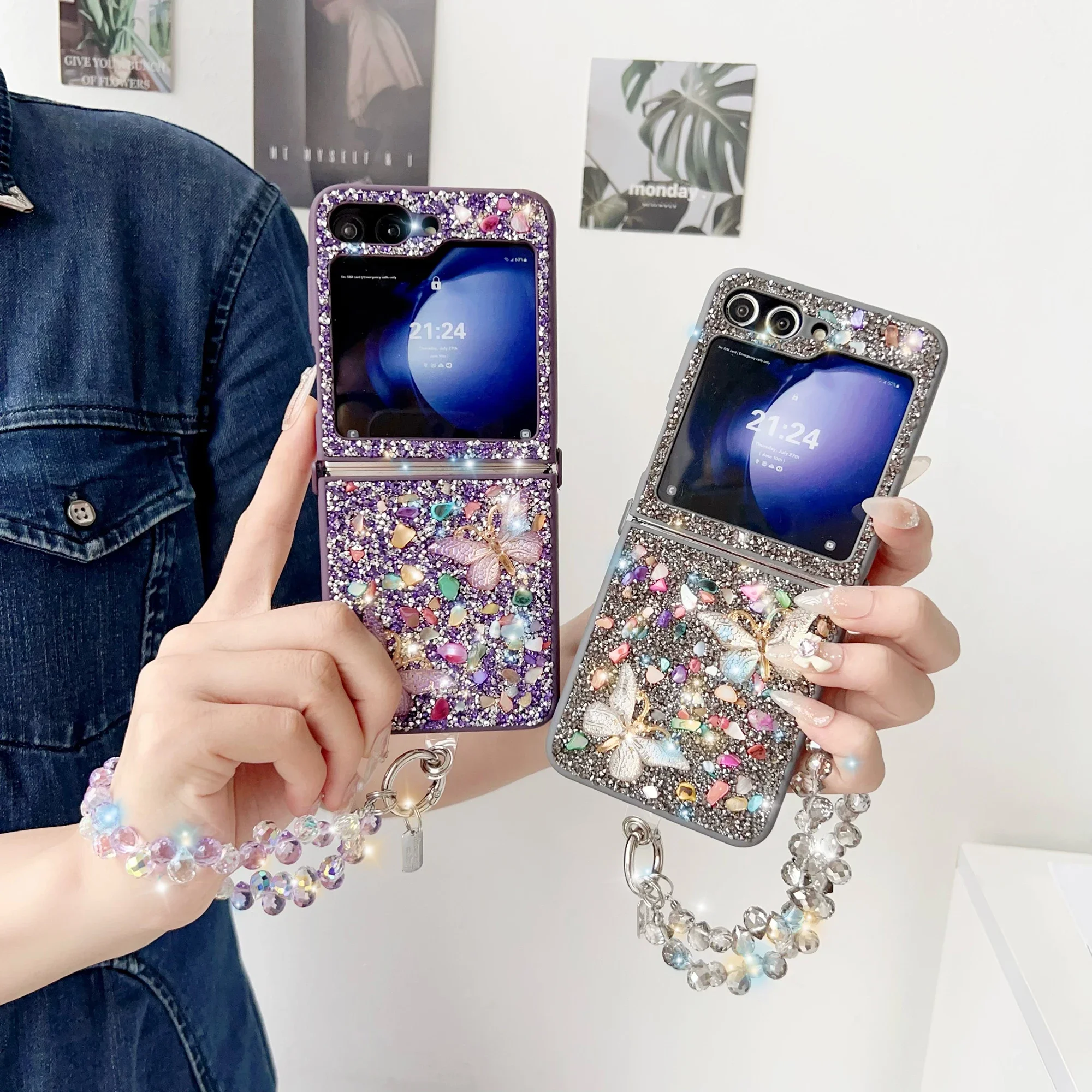 Funda de teléfono con purpurin - Phone Cases With Straps reseña y precio