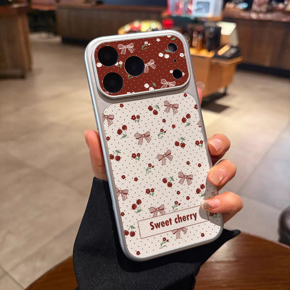 Funda de Cuero con Lazo de Cer - Phone Cases Quality reseña y precio