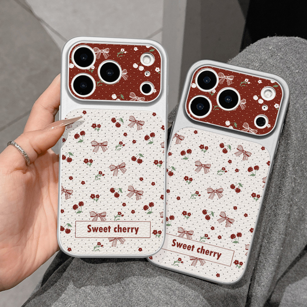 Funda de Cuero con Lazo de Cer - Phone Cases Quality reseña y precio
