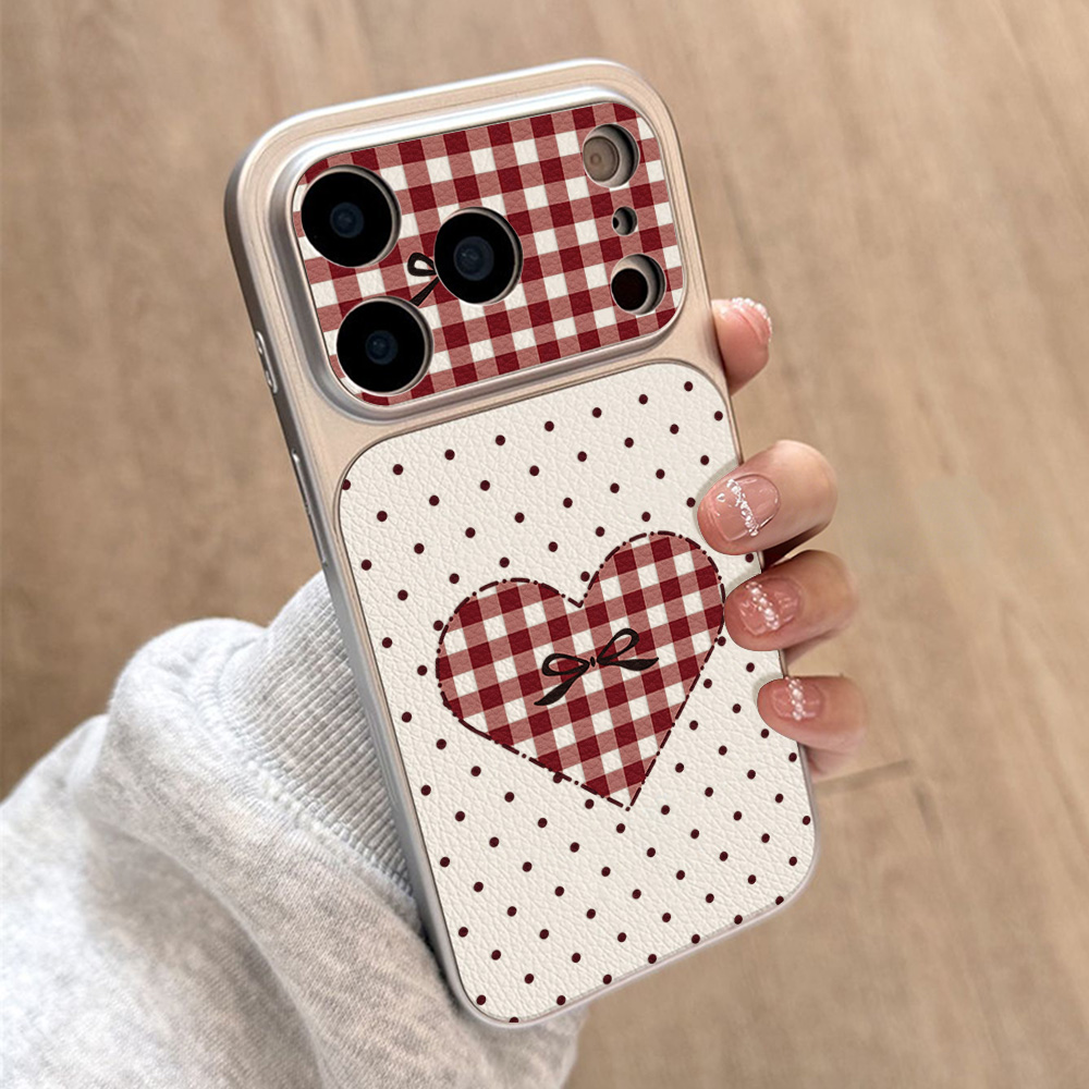 Funda de Cuero con Lazo de Cer - Phone Cases Quality reseña y precio