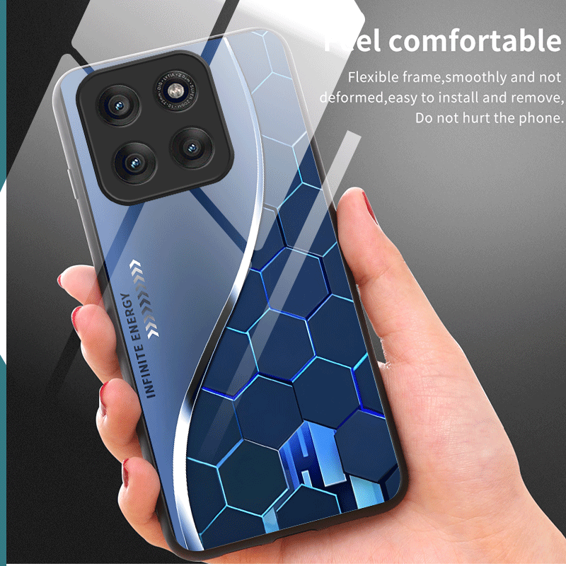 Funda de vidrio templado duro  - Gradient Color Case reseña y precio
