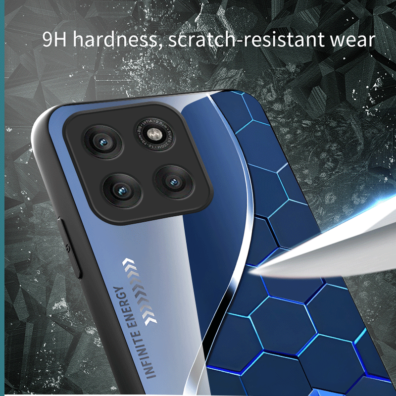Funda de vidrio templado duro  - Gradient Color Case reseña y precio