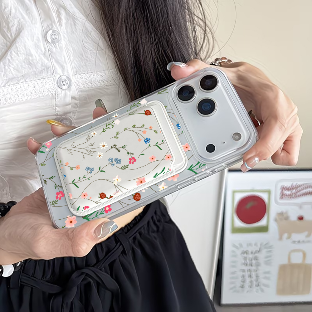 Funda magnética para tarjetas  - Phone Cases Wildflower reseña y precio