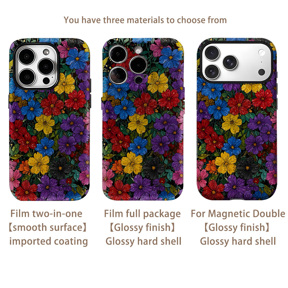 Funda Magnética Vibrante con D - Phone Cases Wildflower reseña y precio