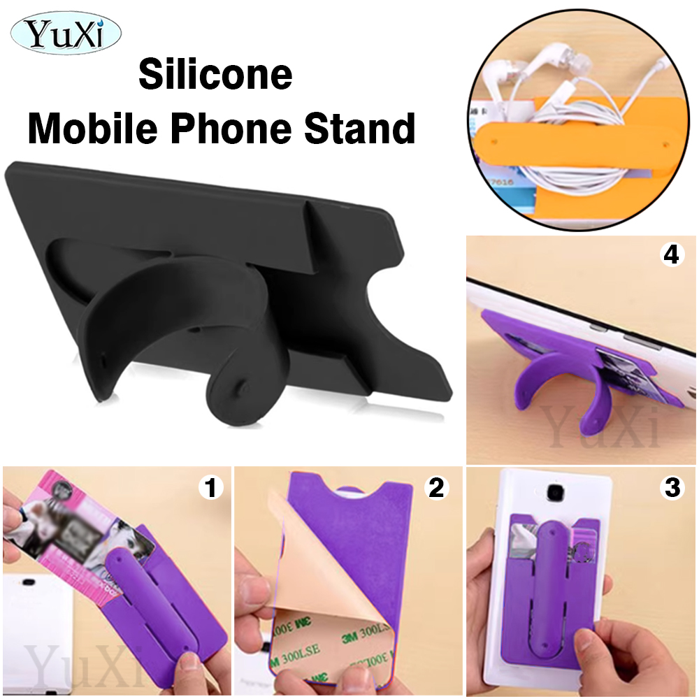 Soporte de silicona para teléf - Phone Cases With Wallet On Back reseña y precio