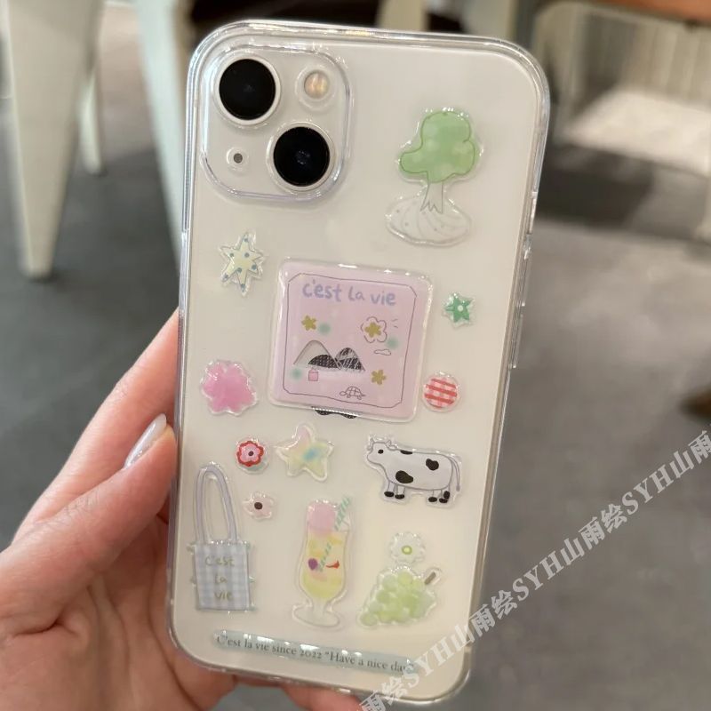 Puffy Jelly Stickers Viral Xia - Phone Cases Viral reseña y precio