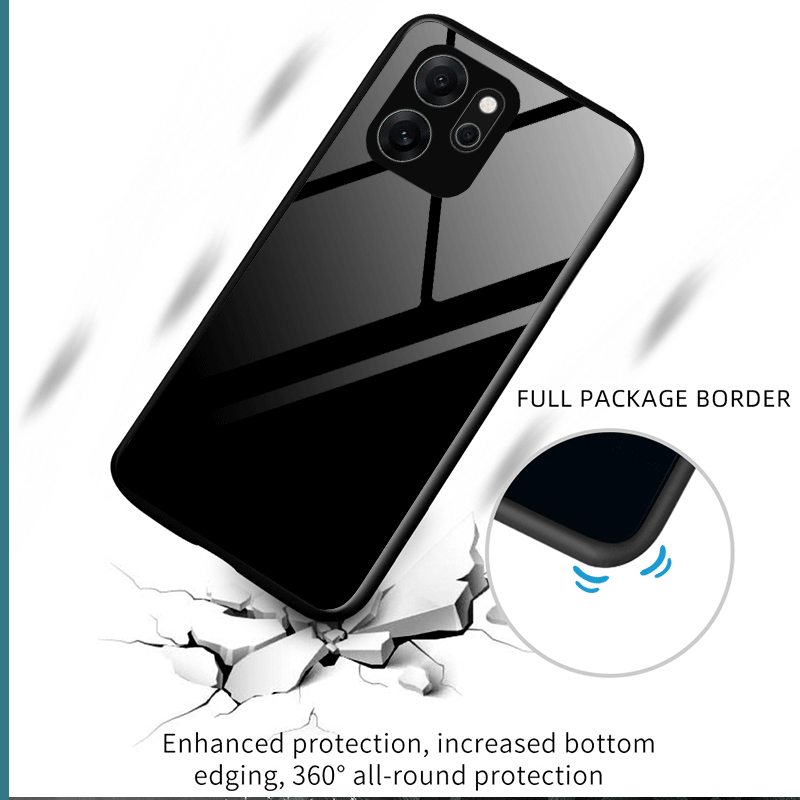 Funda de vidrio templado duro  - Gradient Color Case reseña y precio